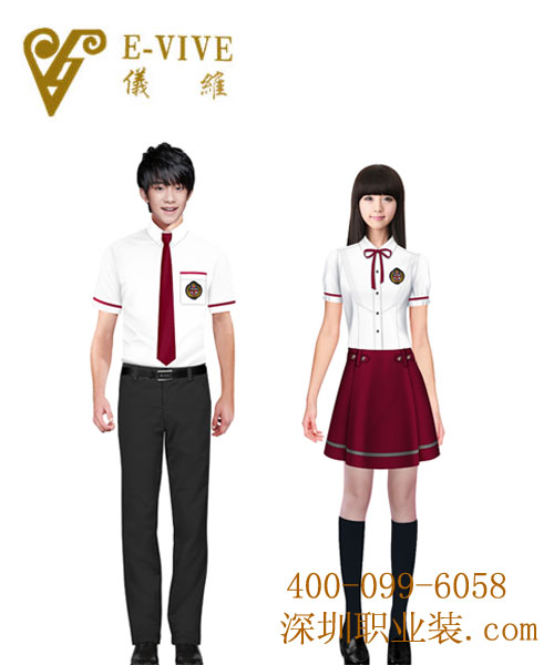 中學(xué)夏季制服裝